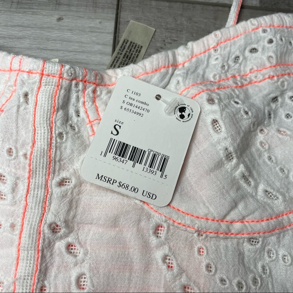 NWT Free People Pop Of Color Corset - Picture 4 of 11